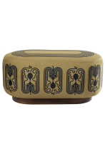 Pouf oblong motif Poulpe