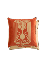Coussin carré motif Poulpe